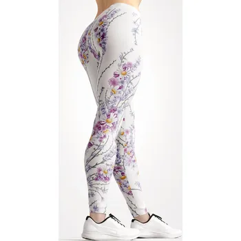 Dámské legíny UTOPY Dámské sportovní legíny Flower beauty Velikost: XXL