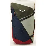 Salewa Batoh Puez 32 + 5 L, tmavě modrá / světle zelená /...