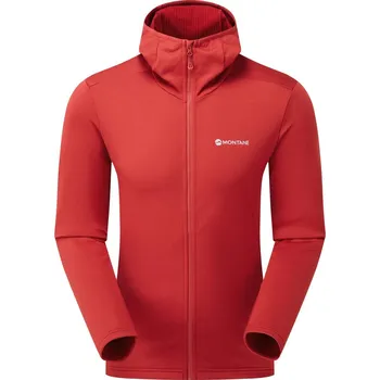 Pánská móda MONTANE MEN'S PROTIUM HOODIE Barva: acer red, Velikost: S