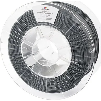Filament Spectrum 3D filament, Premium PLA, 1,75mm, 1000g, 80045, dark grey