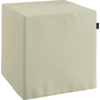Taburet Sedák Cube - kostka pevná 40x40x40, světle olivová, 40 x 40 x 40 cm, Loneta