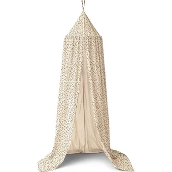 Nebesa nad postýlku NUUROO Viggo Mušelínový baldachýn Mix Leaf