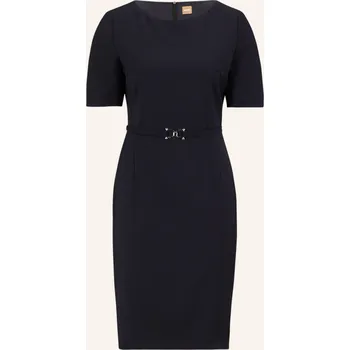 Dámské šaty Boss Dámské Šaty Daleah, tmavě modrá, 36