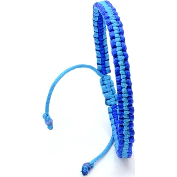 Náramek WUX Saténový náramek dvou barev VELIKOST NÁRAMKU: Dámská...16cm, SATÉNOVÁ BARVA - č.1: Červenohnědá lesklá, SATÉNOVÁ BARVA - č.2: Fialová lesklá