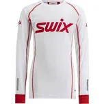 Juniorské funkční triko Swix Roadline RaceX Long Sleeve Jr velikost - textil 116