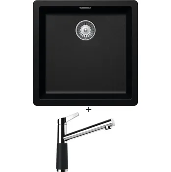 Granitový dřez Dřez pod desku SET Schock GREENWICH N-100 U Magma + Schock SC-510 554000 Magma