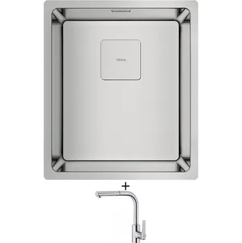 Nerezový dřez Nerezový dřez SET Teka FLEXLINEA RS15 34.40 X nerez + Teka IN 938 CR chrom