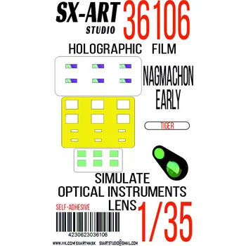 Plastikový model SX-ART 1/35 Holographic film Nagmachon Early (TIGER M.)