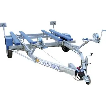 Přívěs na člun Přívěs CBS M0950F pro 2 skútry 4,65m 1250/910kg