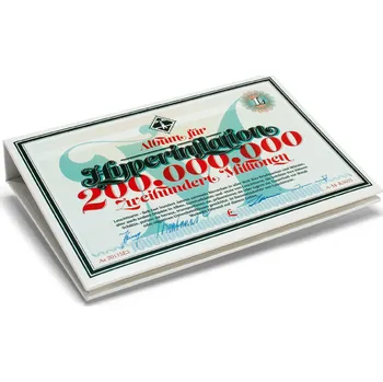 Sběratelství LEUCHTTURM Kapesní album na 20 bankovek - hyperinflace