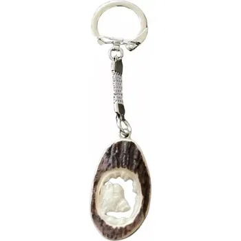 Vyřezávaná klíčenka divočák