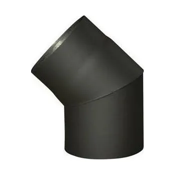 Kouřovod M.a.t. group Koleno kouřovodu 145/45° 1,5mm s čističem černé 654395