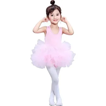 Dívčí šaty Dívčí baletní šaty pro princezny - Růžová 01,53 x 56 cm