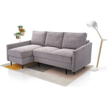 Obývací stěna Sedací souprava Roxana L šedá