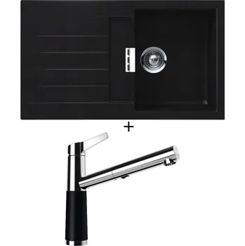 Kuchyňský dřez Granitový dřez SET Schock SIGNUS D-100 Puro + Schock SC-510 554120 Puro