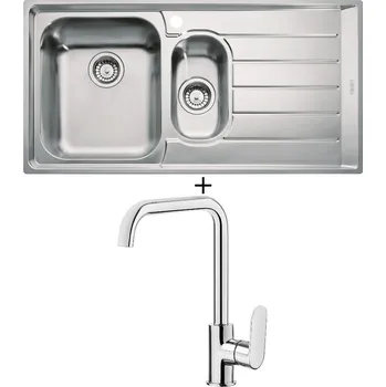 Nerezový dřez Nerezový dřez SET Franke NEX 651/2 + Deante ALPINIA BGA 063M chrom