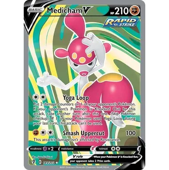 Volný čas Pokémon Medicham V 185/203 - Evolving Skies