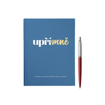 Zápisník Sada Deník Upřímně + Pero