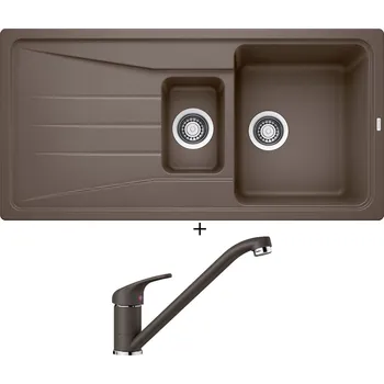 Granitový dřez Granitový dřez SET Blanco SONA 6 S kávová 519859 + Blanco DARAS kávová 517729