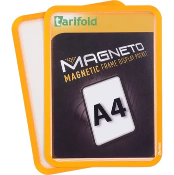 tarifold Magneto - magnetický rámeček A4, oranžový - 2 ks