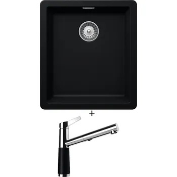 Granitový dřez Dřez pod desku SET Schock GREENWICH N-100S U Puro + Schock SC-510 554120 Puro