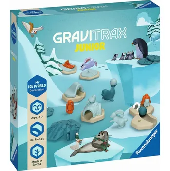 Kuličková dráha Ravensburger GraviTrax Junior Ledový svět rozšíření 34 ks
