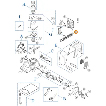 Pohon brány Nice CA1998.5320 zapojení ovládacího panelu RUN1500/A