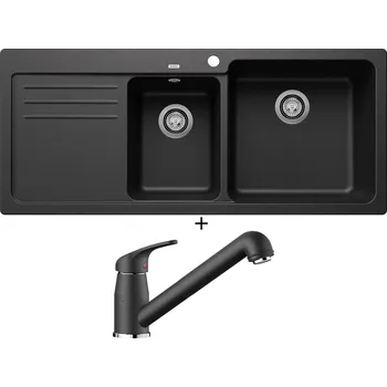 Granitový dřez Granitový dřez SET Blanco NAYA 8 S antracit 525779 + Blanco DARAS-S antracit 517732