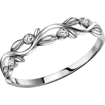 Prsten Dámský stříbrný prsten VILMA Velikost: 52 Ag 925