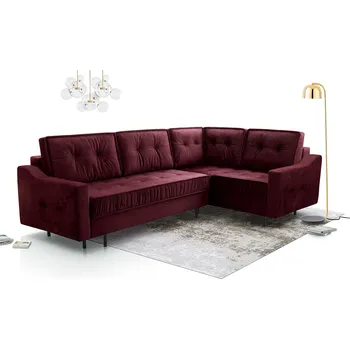 Obývací stěna Sedací souprava P Amalia - vínová