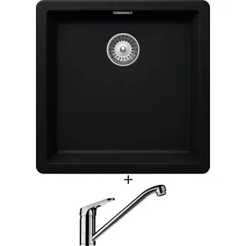 Granitový dřez Granitový dřez SET Schock GREENWICH N-100 Puro + Schock COSMO 525001 chrom