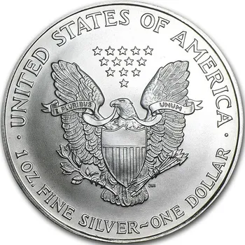 United States Mint American Eagle stříbrná mince 1oz 1997