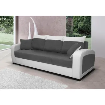 Pohovka Pohovka Zara II šedá/EKO bílá