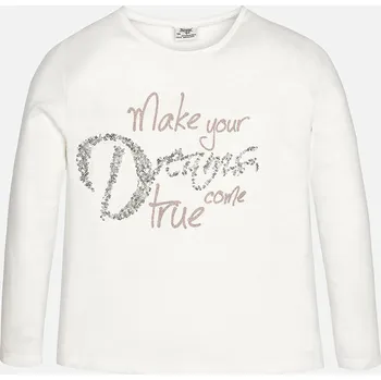 Oblečení a móda Triko MAYORAL bílé TRUE - 8 let