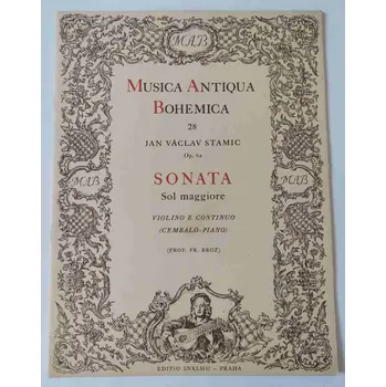 Jan Václav Stamic - Sonata G dur pro housle a klavír