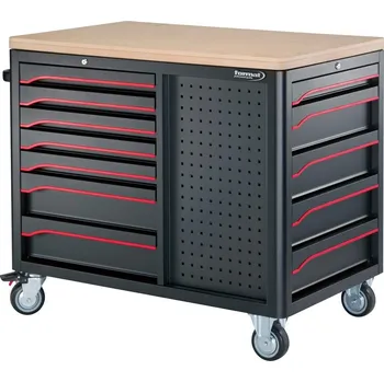 Dílenský stůl Pojízdný pracovní stůl 2018 1300x1000x1100mm FORMAT