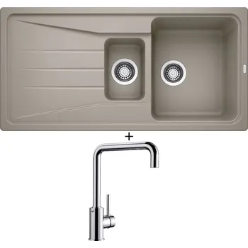 Granitový dřez Granitový dřez SET Blanco SONA 6 S tartufo 519858 + Blanco MILI chrom 519413