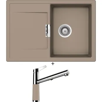 Kuchyňský dřez Granitový dřez SET Schock MONO D-100S Twilight + Schock SC-510 554120 Twilight