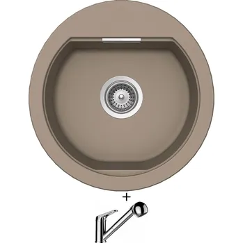 Granitový dřez Granitový dřez SET Schock MONO R-100 Twilight + Schock COSMO 525122 chrom