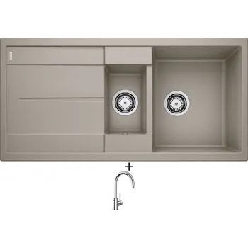 Granitový dřez Granitový dřez SET Blanco METRA 6 S tartufo 517355 + Blanco MIDA-S chrom 521454