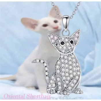 Náhrdelník Náhrdelník s orientální kočkou