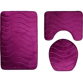 Koupelnová předložka Luxusní sada koupelnových koberců - 7-3KS