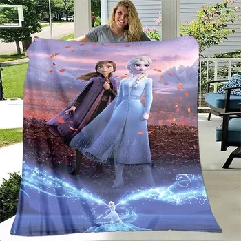 Dětská deka Dětská deka s motivy Ledového království - 32,150x200cm