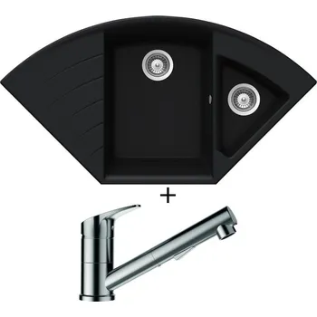 Granitový dřez Granitový dřez SET Schock LOTUS C-150 Magma + Schock EVINAS 577120 nerez