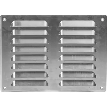 Ventishop KVMa 260x190 hliníková větrací mřížka se síťkou, hliník