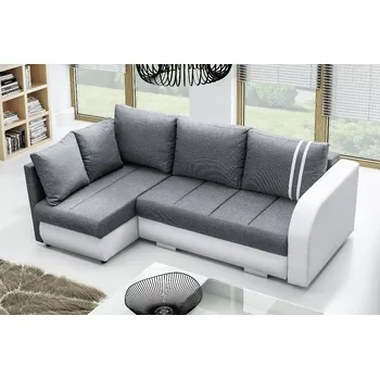 Obývací stěna Sedací souprava Citizen L tm.šedá