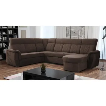 Obývací stěna Sedací souprava Billy U uni šedohnědá