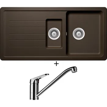 Granitový dřez Granitový dřez SET Schock TOLEDO D-150 Bronze + Schock COSMO 525001 chrom