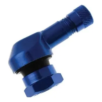 Sada na opravu pneumatiky Ferdus Ventil bezdušový ALU 90°boční moto - průměr 8,3mm, včetně čepičky Barva: modrá
