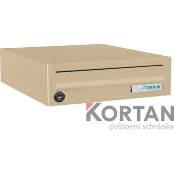 Poštovní schránka Poštovní schránka B-019 - pro zazdění s orámováním - lakovaná RAL 7040 - šedá